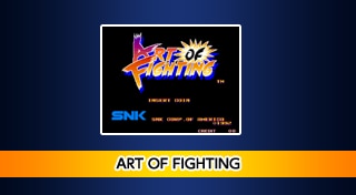 ACA NEOGEO ART OF FIGHTING