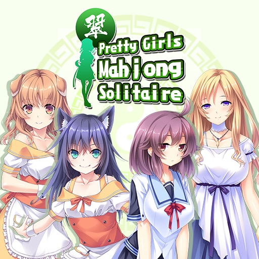 Pretty Girls Mahjong Solitaire - Green