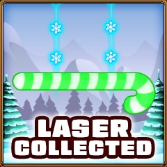 Laser collected