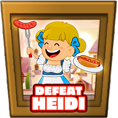 Heidi defeated